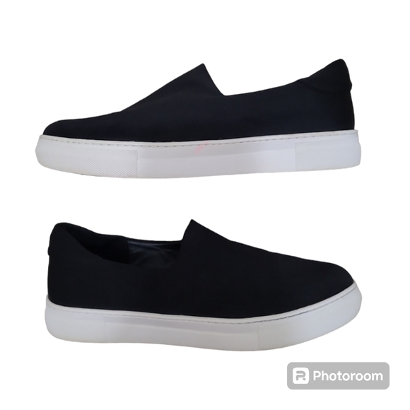 J/Slides NYC Ariana Neoprene Platform Slip On Sneakers Black Size 8 1/2 - Picture 3 of 16